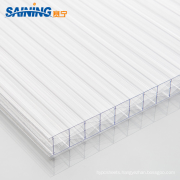 100% Virgin PC Resin 50 Micron Clear 30mm Polycarbonate Hollow Sheet